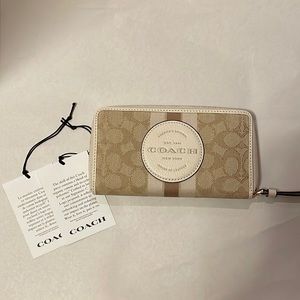 Signature Jacquard Coach Wallet